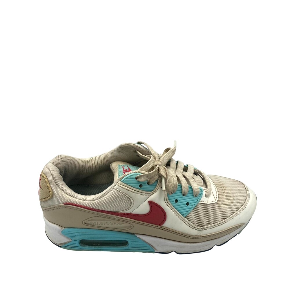 Nike Air Max 90 DQ4699-100 Womens 8.5 Sneaker Sail Copa Gypsy Rose Lace Up Shoes